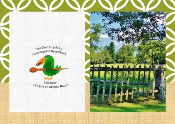 Gruenvogels Landgasthof Zum Gruenen Baum Oberzent Extérieur photo